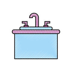 bathroom interior with sink vanity cabinet furniture drawers