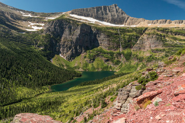 Grizzly Lake from the Triple Divide Pass Trail