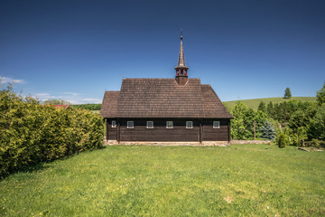 Kościół św. Jerzego, Kromnów, gm. Stara Kamienica, pow. jeleniogórski, woj. dolnośląskie © Slawomir