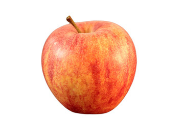 Apfel auf weißem Hintergrund