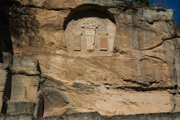 Römischer Steinbruch Kriemhildenstuhl bei Bad Dürkheim