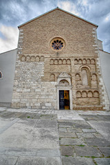 Fototapeta na wymiar The Cathedral of the Assumption of the Blessed Virgin Mary - Senj - Croatia