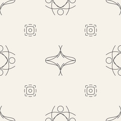 Seamless abstract geometric pattern. Stylish design