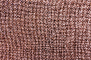 Texture of burlap, background rustic