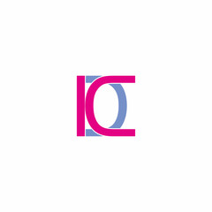 DC Letter Logo Vector