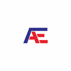 AE Letter Logo Vector