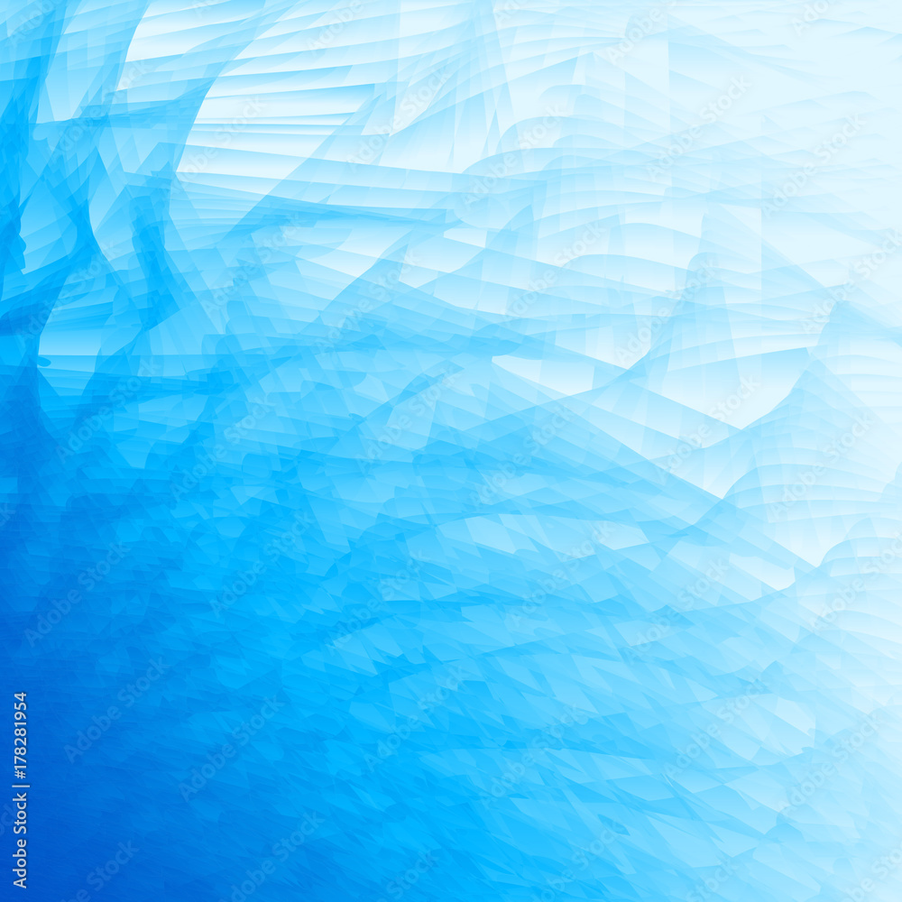 Wall mural abstract vector wave background