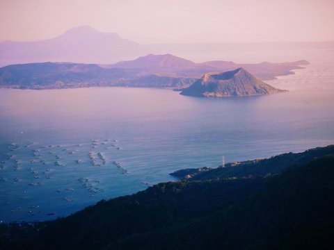 Taal Volcano in Tagaytay City, Philippines