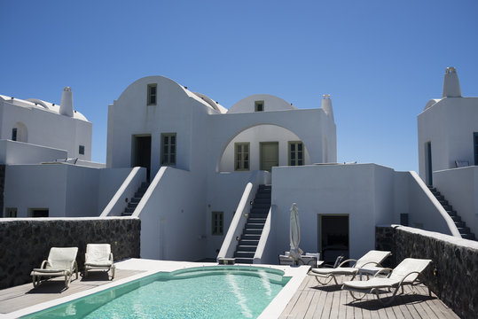 Luxury villa in Santorini