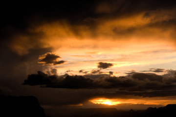 Sonnenuntergang, Abendrot