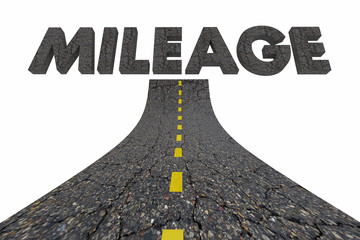 Mileage Transportation Road Fuel Efficient Driving Better Travel 3d Illustration