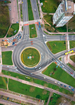 Roundabout from the sky