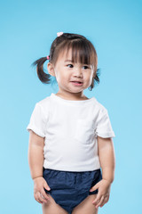 Cute asian baby