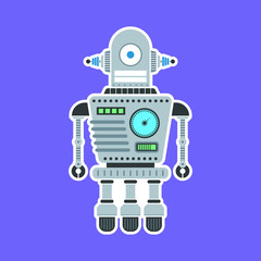 Cartoon Vector Robot