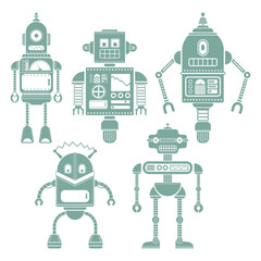 Vector Robot Collection