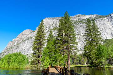 Merced River in Yosemite National Park - California, USA