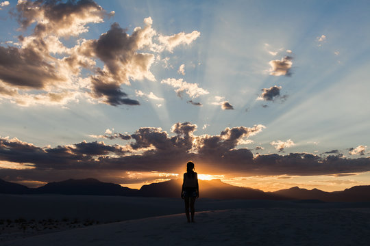 White Sands Sunset