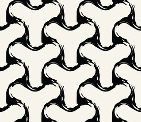 abstract seamless geometric Y grid pattern