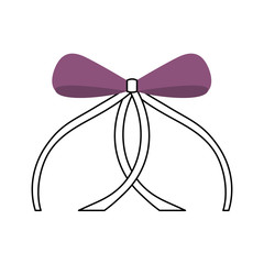 ribbon bow ballet decoration ornament