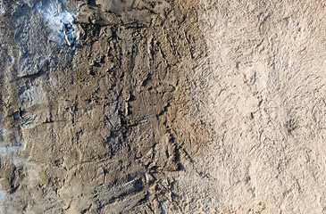Old concrete wall as an abstract background