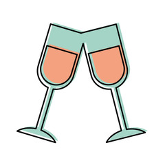 champagne toast cups birthday party celebration