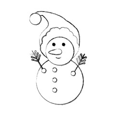 snowman vector illustration