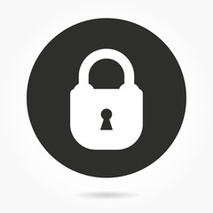 Lock - vector icon.