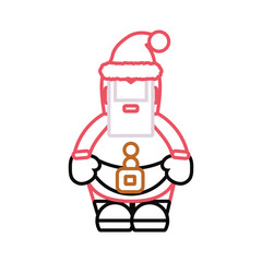 santa claus vector illustration