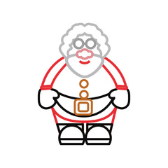 santa claus vector illustration
