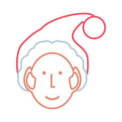 christmas elf vector  illustration