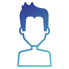 young man shirtless avatar character
