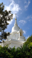 White Kanchanapisek Pagoda Khao Kho, Phetchabun, Thailand