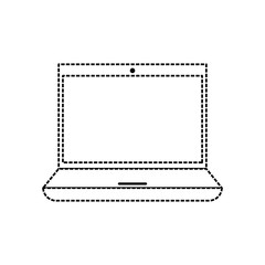 Fototapeta premium laptop computer icon