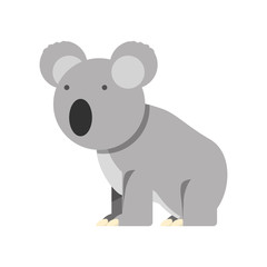 Obraz na płótnie Canvas koala icon image