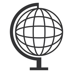 sphere planet isolated icon