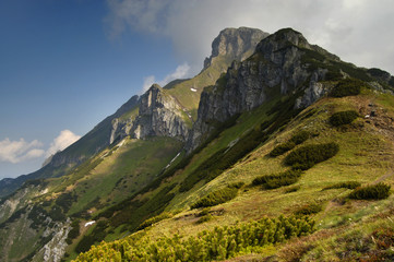 Fototapeta premium Tatry Bielskie Szalony Przechód