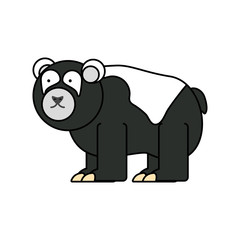 cartoon bear icon