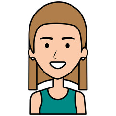 beautiful woman avatar character