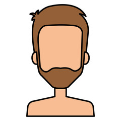 young man shirtless avatar character