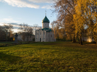 PERESLAVL-ZALESSKY, RUSSIA - October, 2017: Spaso Preobrazhensky cathedral Cathedral in Pereslavl...