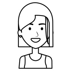 beautiful woman avatar character