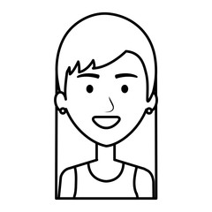 beautiful woman avatar character