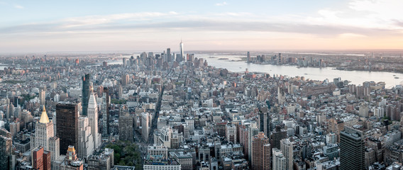 new york skyline panorama