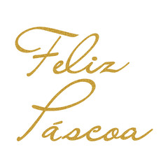 Happy Easter lettering