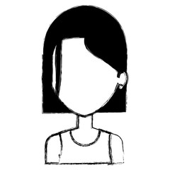 beautiful woman avatar character