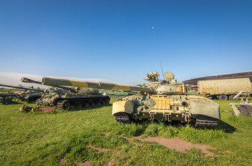 Fototapeta premium Old Soviet Tank