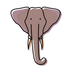 cartoon elephant icon