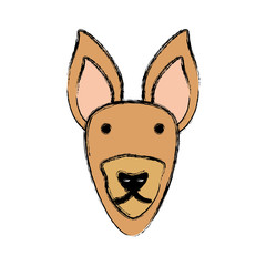 cartoon deer icon