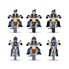 biker culture design