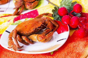 crabs, holiday food